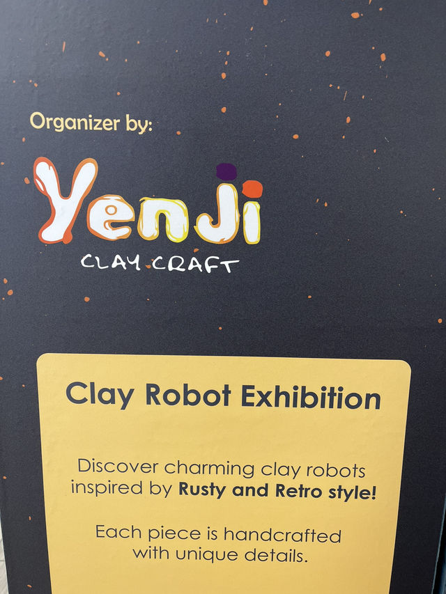 Rust & Retro: Handcrafted Clay Robot Exhibition by Young Creators