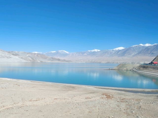 The Blue Tear of the Pamirs — White Sand Lake
