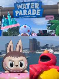 Labubu游到香港維港❗️不要錯過維港海上大巡遊❗️