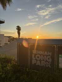 泉南ロングパークで夕焼けデート