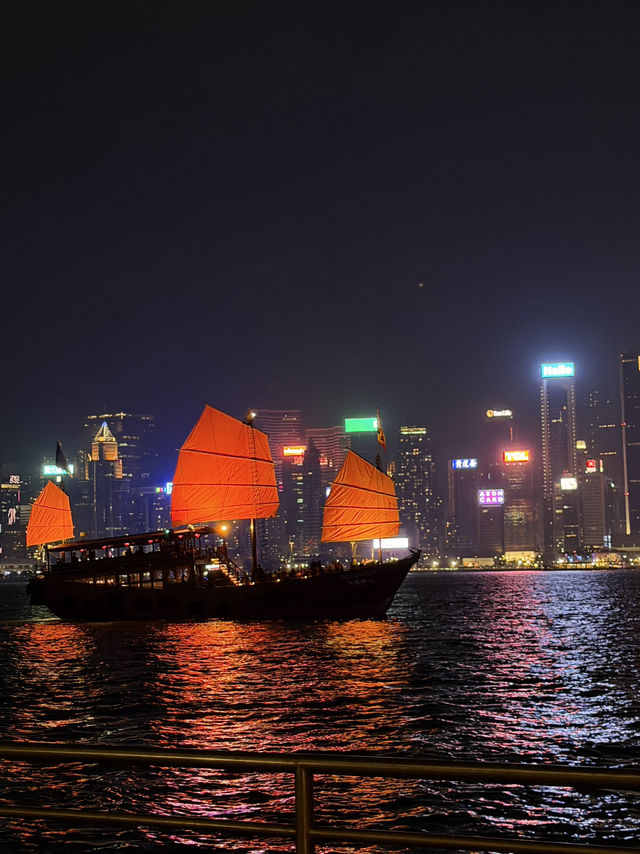 在維港的迪士尼聖誕🎄