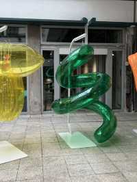 展覽館內藝術品味日常