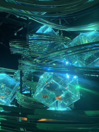 🐠 幻想すぎる…金魚×光のアート空間 | Trip.com 東京