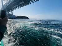 日本三大急流之一：德島鳴門漩渦🌀