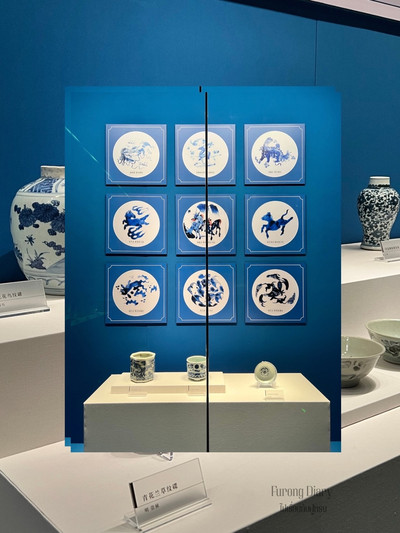 沈陽博物館で見る明・清時代の「民窯」青花磁器。人々の暮らしが息づく