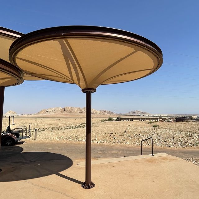Picturesque visitor centre 