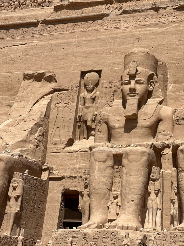 📍Abu Simbel Temple Complex, Egypt 🇪🇬 