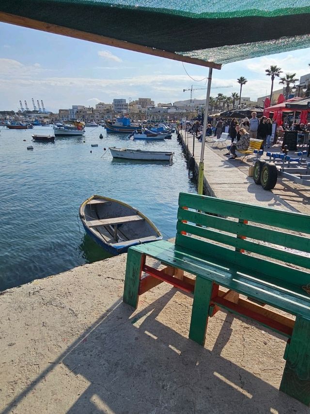 The iconic Fisherman harbour in the heart of Malta, MUST GO!