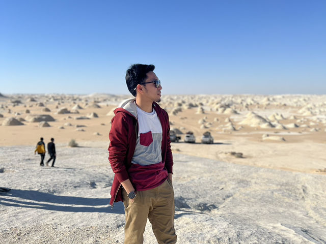 My first time in an Egyptian Desert