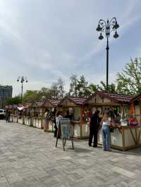 Spring Escape at KBTU Park, Almaty