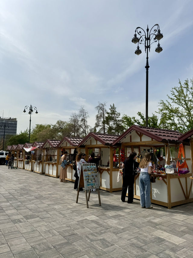 Spring Escape at KBTU Park, Almaty