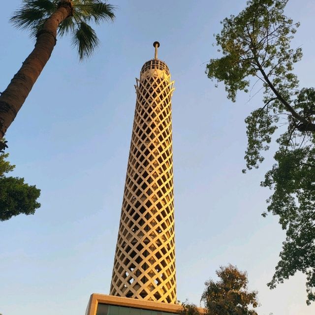 🌆✨ Discover the Icon of Cairo – The Cairo Tower! 🗼🇪🇬