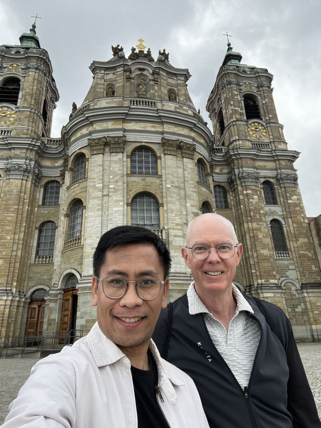 A masterpiece of Baroque grandeur — welcome to the Basilica of St. Martin in Weingarten, Germany 🇩🇪
