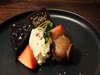 Delightful birthday dinner!