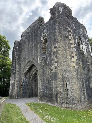 威爾斯考布里奇的 Llanblethian 城堡。