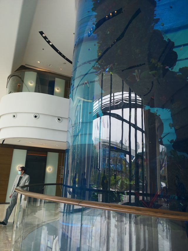 Marriott Hotel at the entrance of Ocean Park, excels in its prime location.