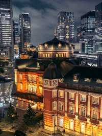 歷史與現實交織——東京站