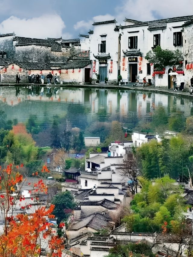 被譽為“中國畫裡的鄉村”｜安徽宏村