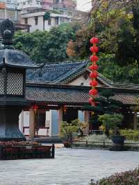 廣州超美的賞花古剎「光孝寺」，黃花風鈴木真的巨出片