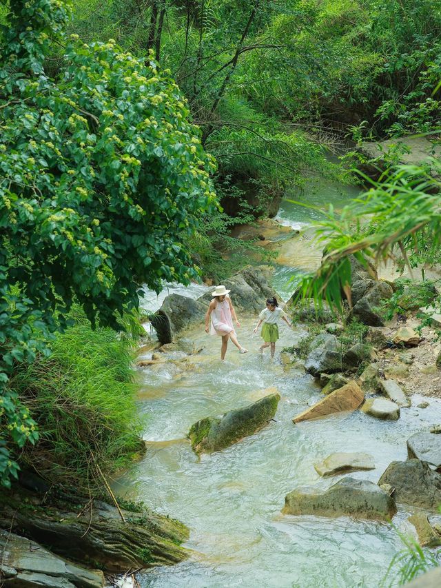 重慶周邊山澗溪流，夏日避暑玩水好地方