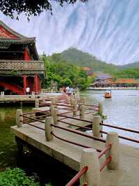 九曲橋美景，東湖落雁島的攝影天堂