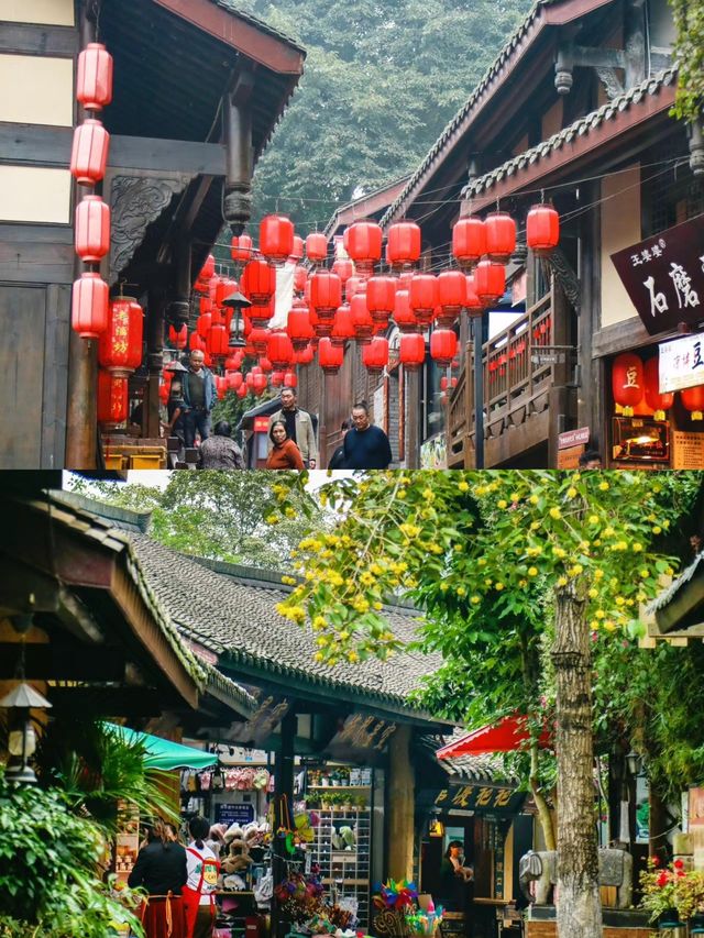 一個藏在龍泉山脈中的古鎮一五鳳溪古鎮