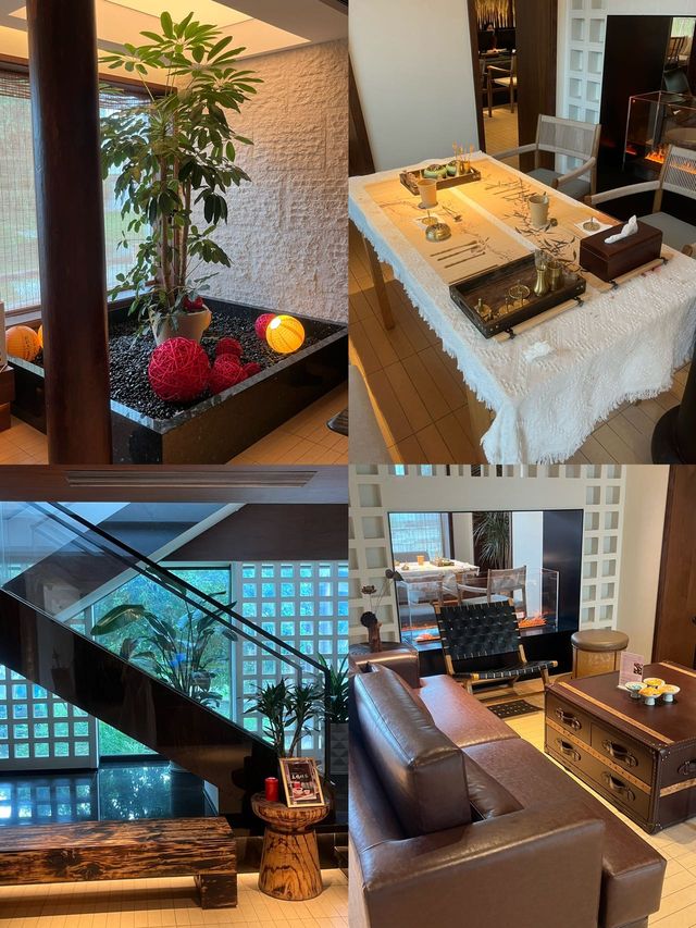 常熟沙家浜放空…在花間亭吸氧度假。
