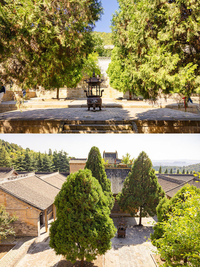祝你擁有神奇的一天——定林寺（山西古建築）。
