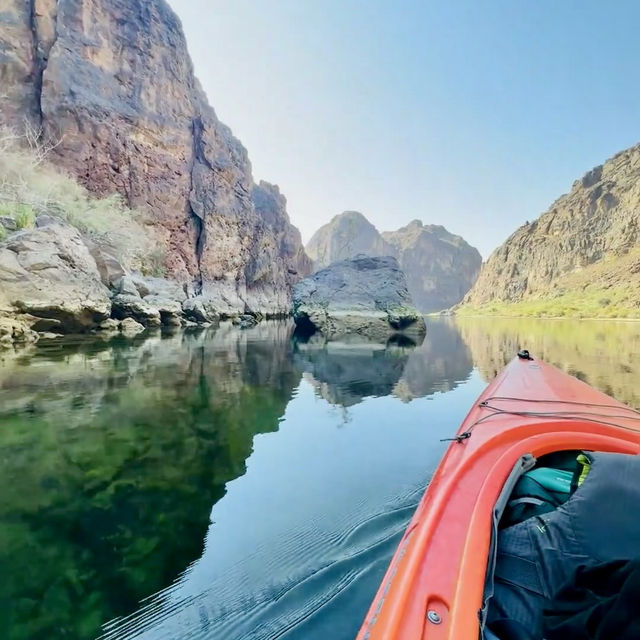 Lake mead kayaking Day 