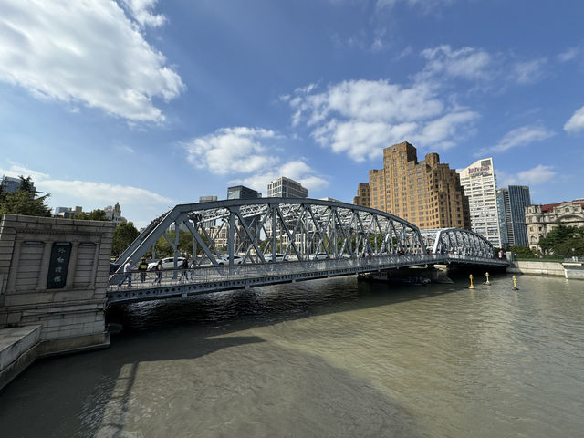 北蘇州路至外白渡橋 City walk。