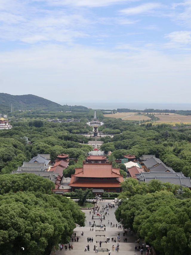 佛光普照，心靈淨土——靈山大佛的神聖與寧靜之旅