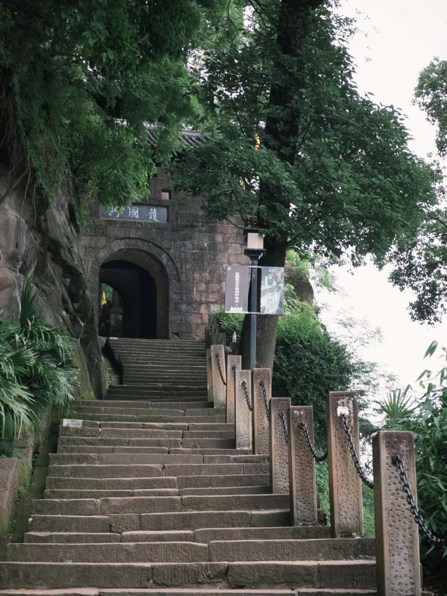 重慶合川釣魚城‖上帝折鞭之處。