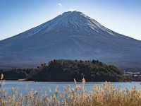交換一張富士山的冬季照片！