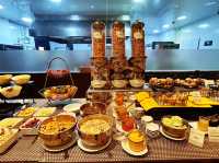 รีวิวบุฟเฟ่ต์อาหารเช้าที่โรงแรม double tree
