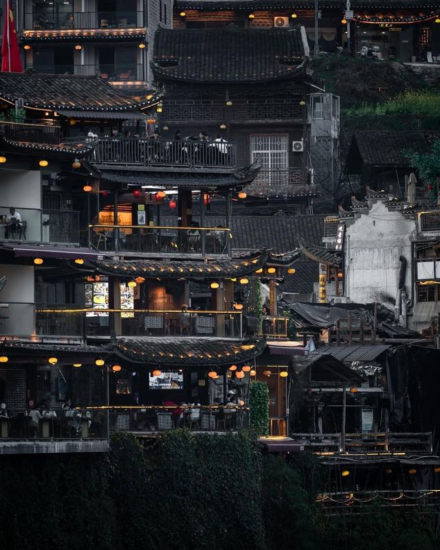 Furong Ancient Town: A Cinematic Escape with Waterfall Wonders!