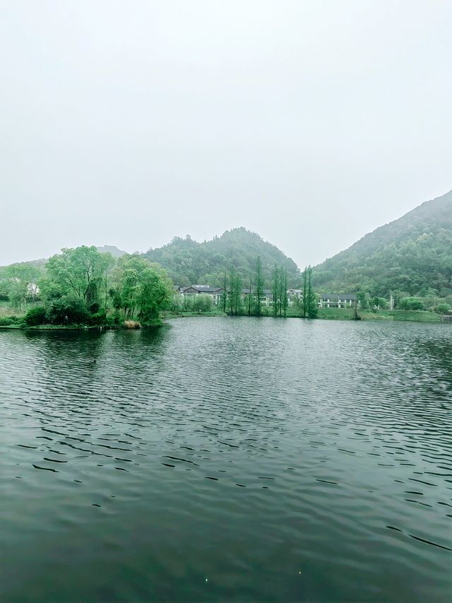 建德子胥公園，充滿江南風情嘅水墨畫