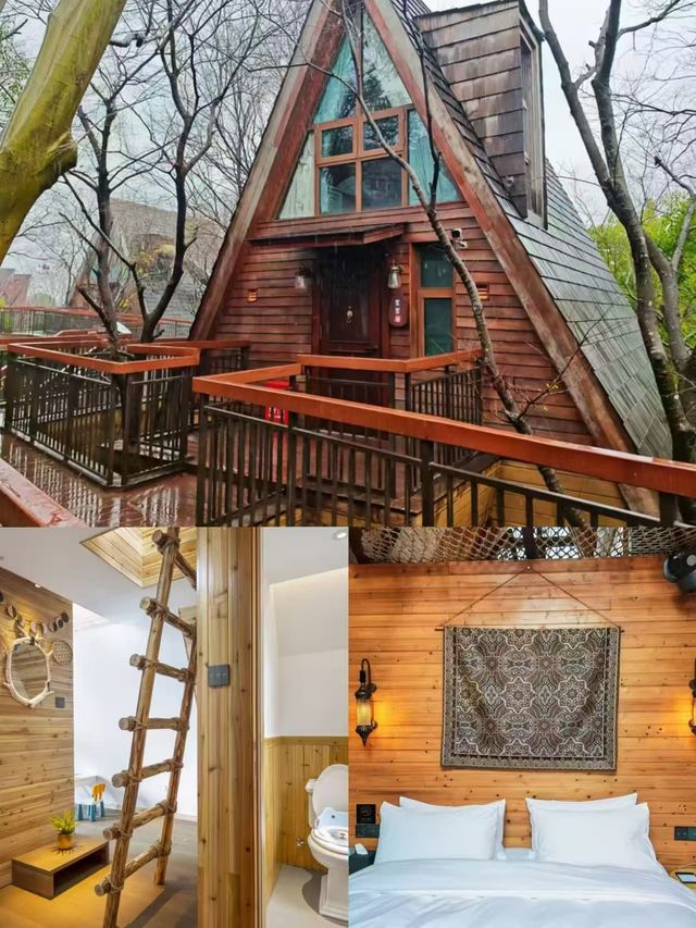 桂林新晉童話地標！住進森林樹屋與山水共眠