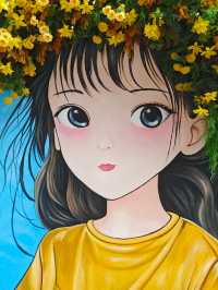 深圳福田驚現簪花女孩！地鐵直達嘅免費浪漫