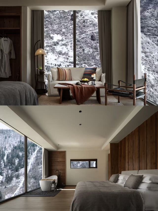 來四姑娘山住我家，幺妹峰會在你枕邊醒來。
