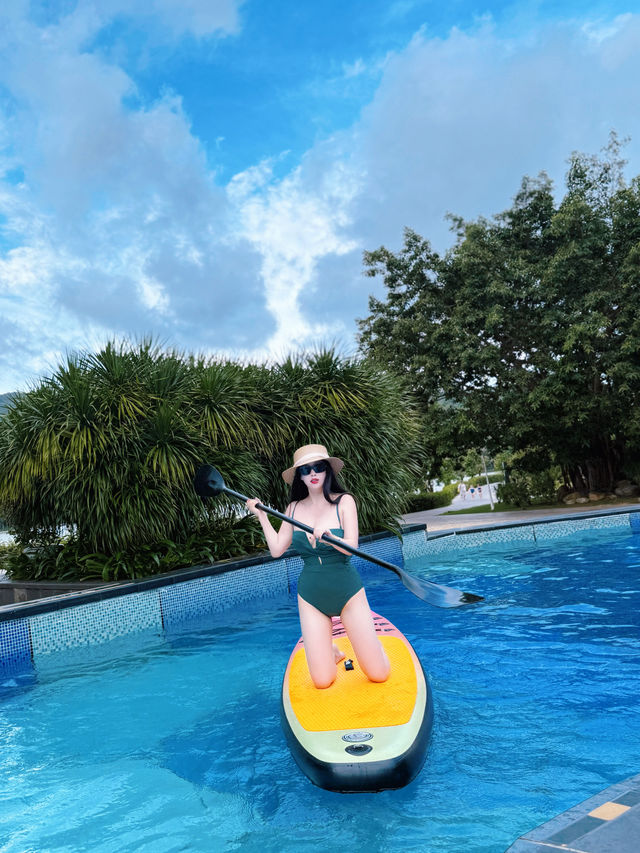 邊個會明嚟三亞玩超長泳道槳板嘅快樂