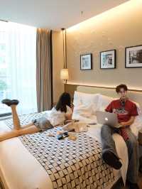 暑假嚟重慶旅遊，呢張床舒服到唔想出門口