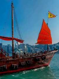 Hong Kong♡Victoria Harbour AquaLuna Ship🌹