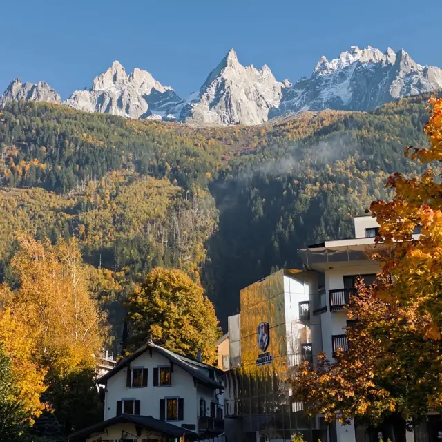 Crowning the Alps in Chamonix, France