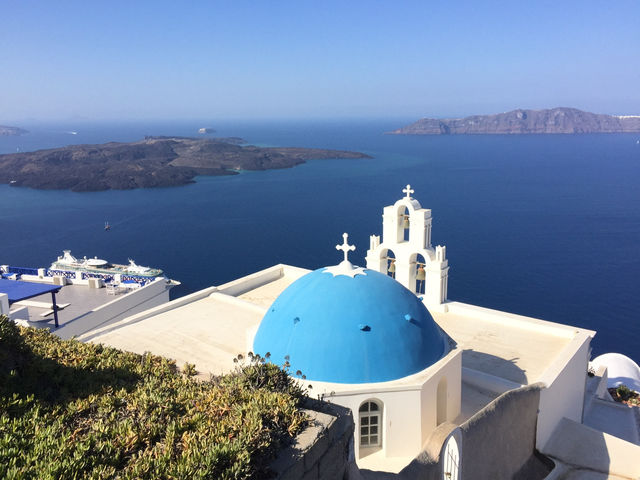 菲拉藍頂教堂海景打卡指南🌊 菲拉藍頂教堂海景打卡指南🌊