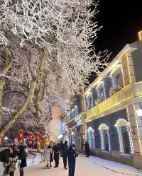 廬山冬日情書：牯嶺街的雪是童話濾鏡吧！