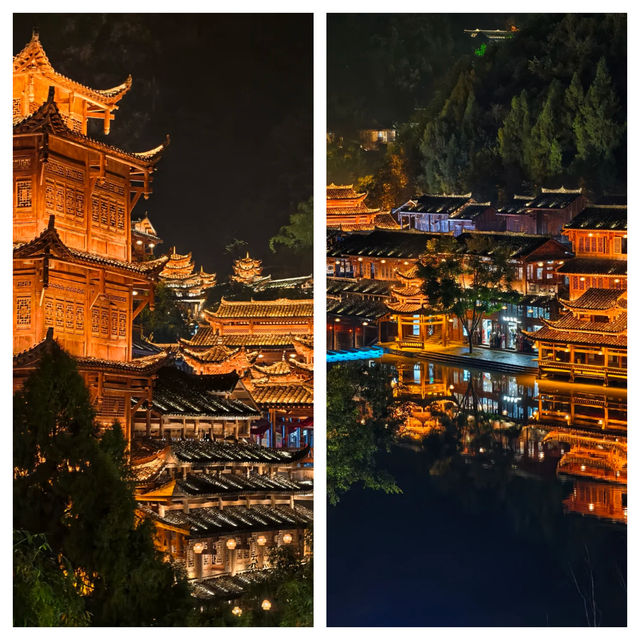 燈火長卷鋪展，在黔西南撞進現實童話秘境✨