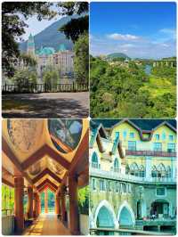 深圳茶溪谷森林小火車|雲海廣場這才是真松弛感