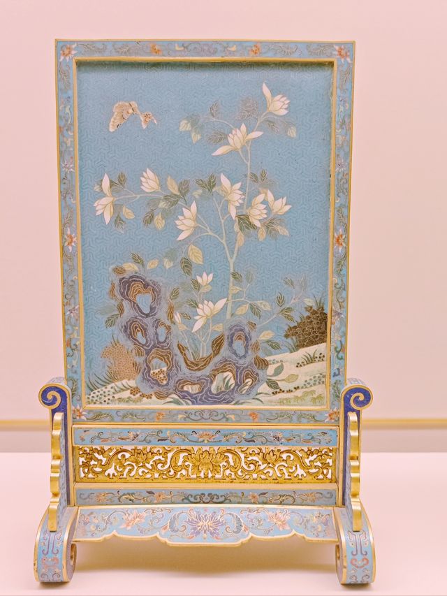 上海博物館（人民廣場館）的掐絲琺瑯美到窒息