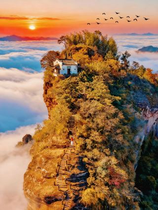 This hidden fairy mountain in Anhui is amazing! Praised by Emperor Qianlong as the best in Jiangnan!