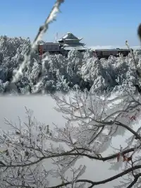 莽山的首場雪霧凇，承包南方人的限定浪漫